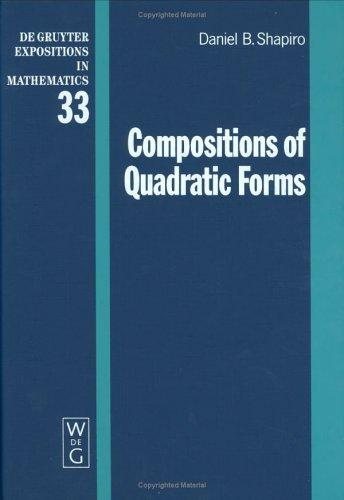 Couverture : Compositions of Quadratic Forms (De Gruyter Expositions in Mathematics)
