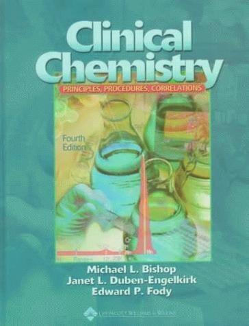 Couverture : Clinical chemistry