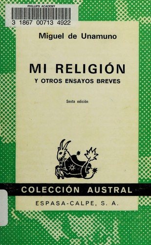 Couverture : Mi Religion Y Otros Ensayos Breves