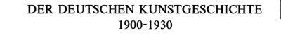 Couverture : Kategorien und Methoden der deutschen Kunstgeschichte, 1900-1930