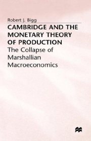 Couverture : Cambridge and the monetary theory of production