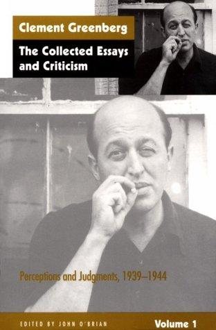 Couverture : Clement Greenberg