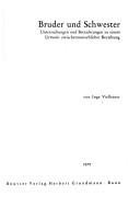 Couverture : Bruder und Schwester