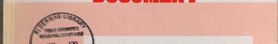 Couverture : Programme of research and action on the development of the labour market