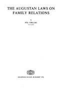 Couverture : The Augustan Laws on Family Relations