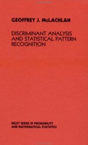 Couverture : Discriminant analysis and statistical pattern recognition
