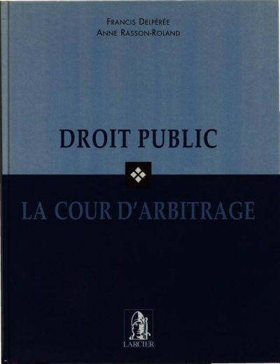 Couverture : Droit public