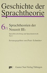 Couverture : Sprachtheorien der Neuzeit III