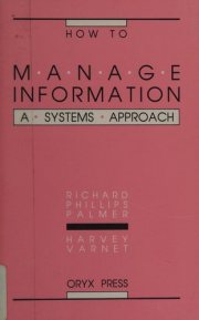 Couverture : How to Manage Information