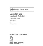 Couverture : Lubrication and lubricant selection