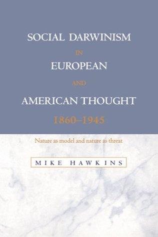 Couverture : Social Darwinism in European and American Thought, 18601945