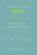 Couverture : Abortion and the status of the fetus