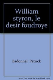 Couverture : William Styron