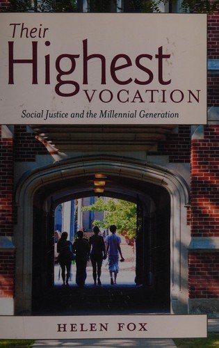 Couverture : Their highest vocation