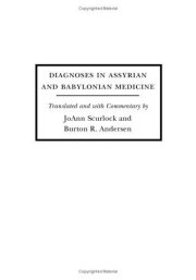 Couverture : Diagnoses in Assyrian and Babylonian Medicine