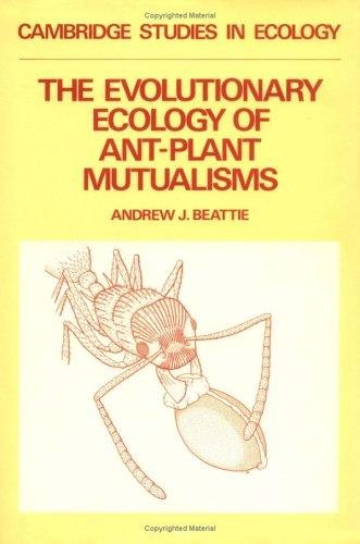 Couverture : The evolutionary ecology of ant-plant mutualisms