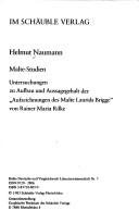 Couverture : Malte-Studien
