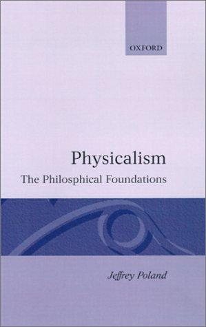 Couverture : Physicalism, the philosophical foundations