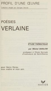 Couverture : Profil D'Une Oeuvre