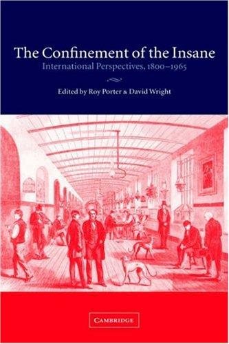 Couverture : The confinement of the insane
