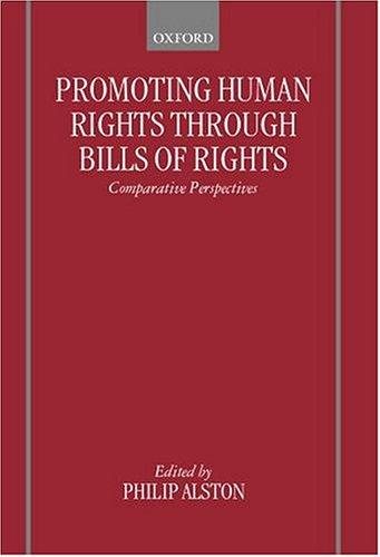 Couverture : Promoting Human Rights through Bills of Rights