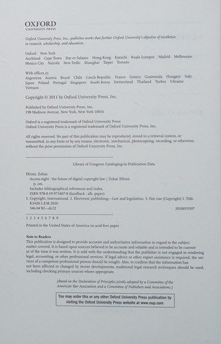 Couverture : Access-right