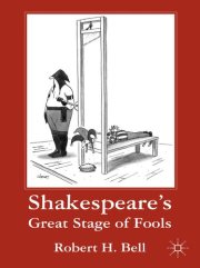 Couverture : Shakespeare's great stage of fools