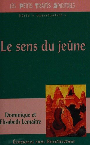 Couverture : Le sens du jeûne