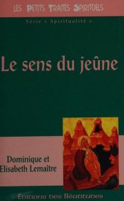 Couverture : Le sens du jeûne