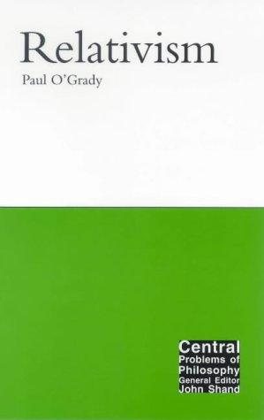 Couverture : Relativism