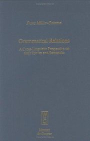 Couverture : Grammatical relations