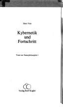 Couverture : Kybernetik und Fortschritt