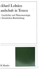 Couverture : Landschaft in Texten