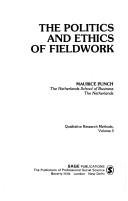 Couverture : The politics and ethics of fieldwork