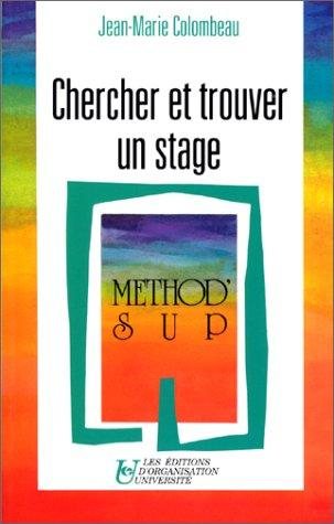 Couverture : Chercher et trouver un stage