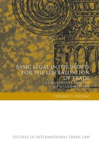 Couverture : Basic legal instruments for the liberalisation of trade