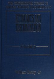 Couverture : Economics and discrimination