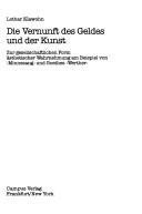 Couverture : Die Vernunft des Geldes und der Kunst