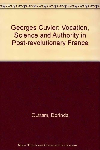 Couverture : Georges Cuvier