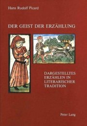Couverture : Der Geist der Erzählung