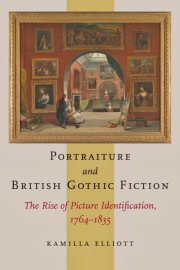 Couverture : Portraiture and British Gothic Fiction