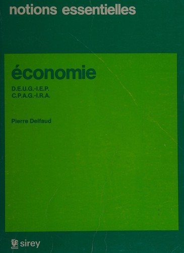 Couverture : Économie.