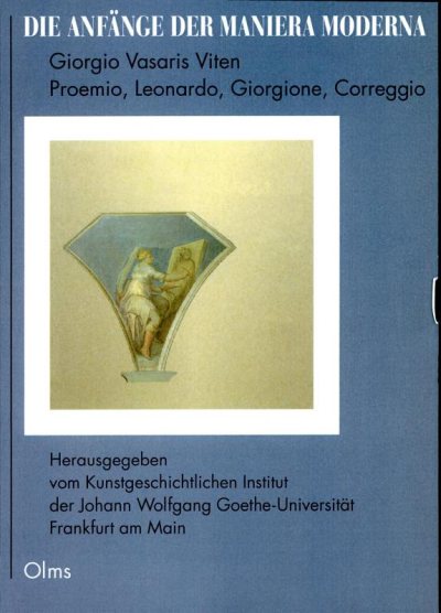 Couverture : Die Anfänge der Maniera moderna