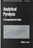 Couverture : Analytical pyrolysis