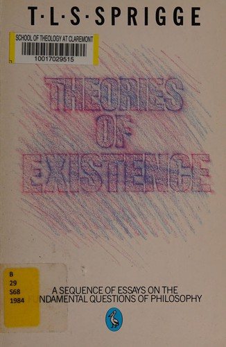 Couverture : Theories of existence