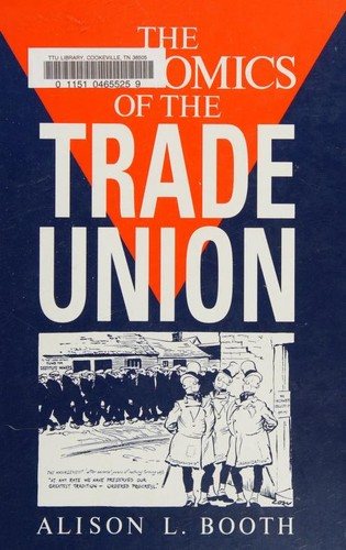 Couverture : The Economics of the Trade Union