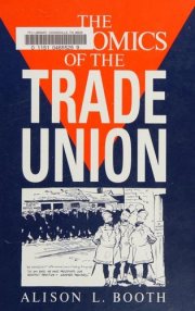 Couverture : The Economics of the Trade Union
