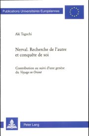 Couverture : Nerval. Recherche de l'autre et Conquête de Soi