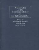 Couverture : A calendar of the correspondence of Sir John Herschel