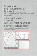 Couverture : Studies in the Philosophy of Creation With Especial Reference to Bergson and Whitehead